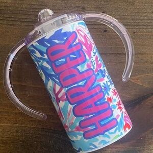 Lilly Pulitzer Colorful Sippy Cup